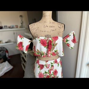 WantMyLook Floral Matching Set